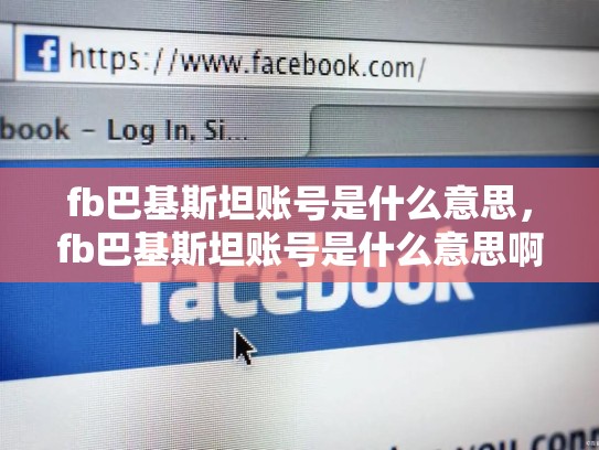 fb巴基斯坦账号是什么意思，fb巴基斯坦账号是什么意思啊