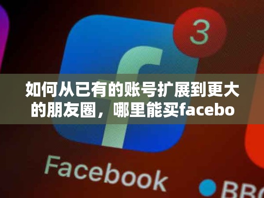 如何从已有的账号扩展到更大的朋友圈，哪里能买facebook账号