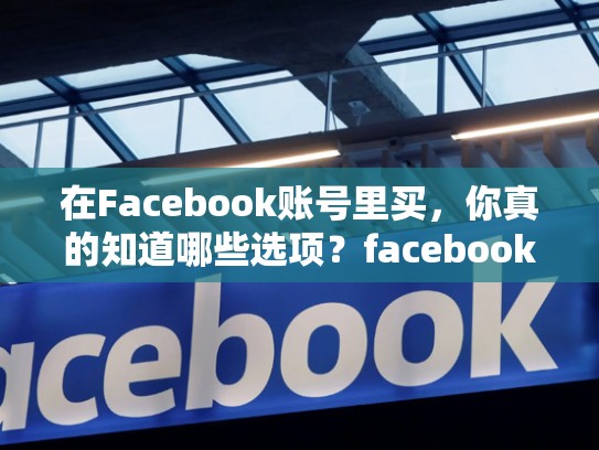 在Facebook账号里买，你真的知道哪些选项？facebook账号哪里有卖