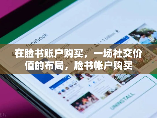 在脸书账户购买，一场社交价值的布局，脸书帐户购买