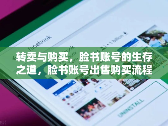 转卖与购买，脸书账号的生存之道，脸书账号出售购买流程