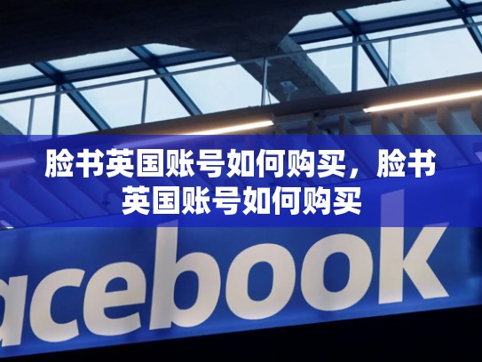 脸书英国账号如何购买，脸书英国账号如何购买
